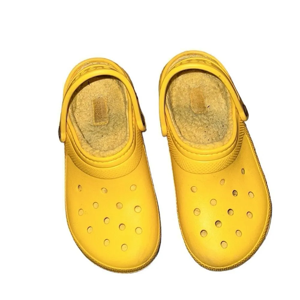 Crocs  Yellow Mules Shoes Size 8 - Image 2