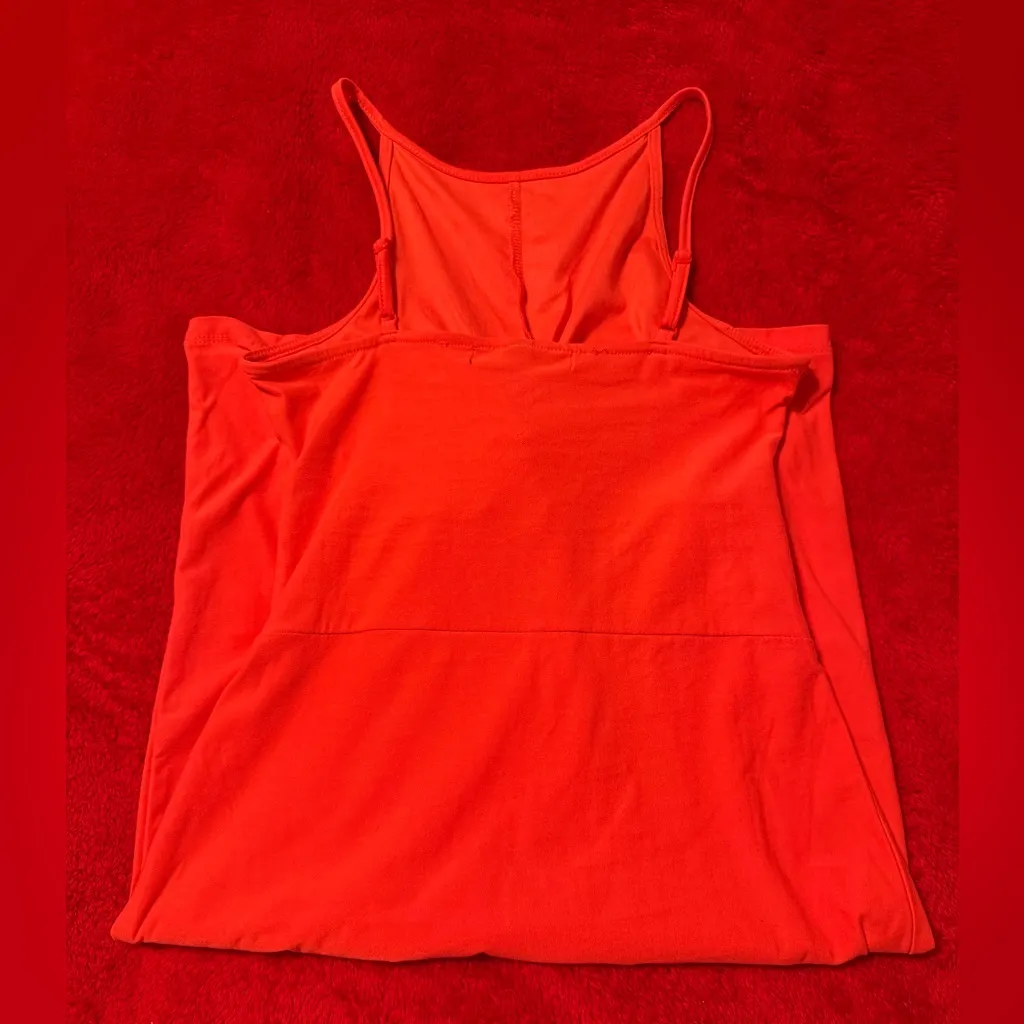 Derek Heart  Orange Spaghetti Strap Sundress - Image 2