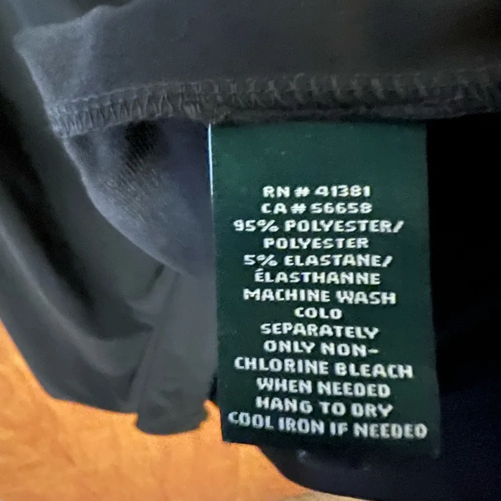 Lauren Ralph Lauren Solid Black Womens Essentials Dress Size 8 MSRP $130 NWT - Image 7