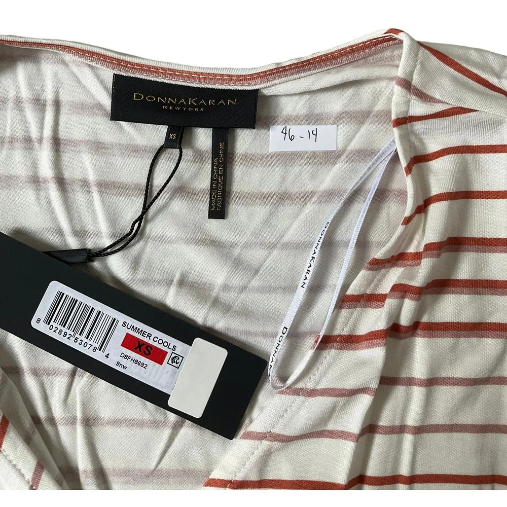 Donna Karan Multicolor Sleeveless Top/Blouse Women Size XS NWT | 46-14 - Image 3