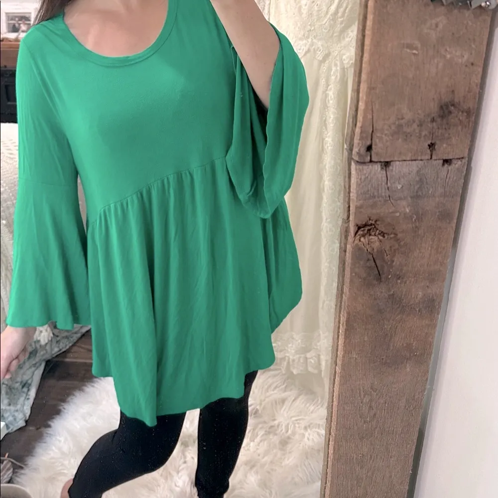 BELLAMIE PLUS Green Women's Top size 1X - Image 3