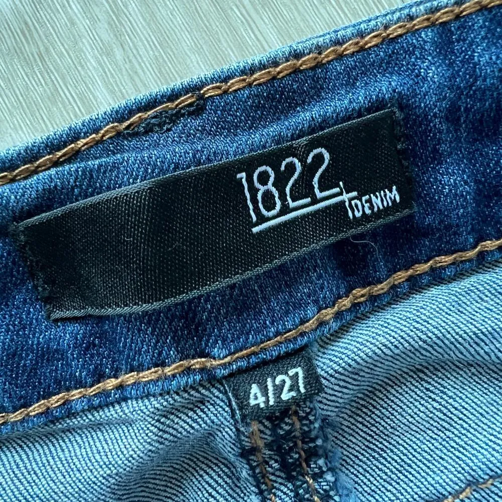1822 Denim Ankle Skinny Womens Jeans Size 4/27 Blue Stitch Fix - Image 2