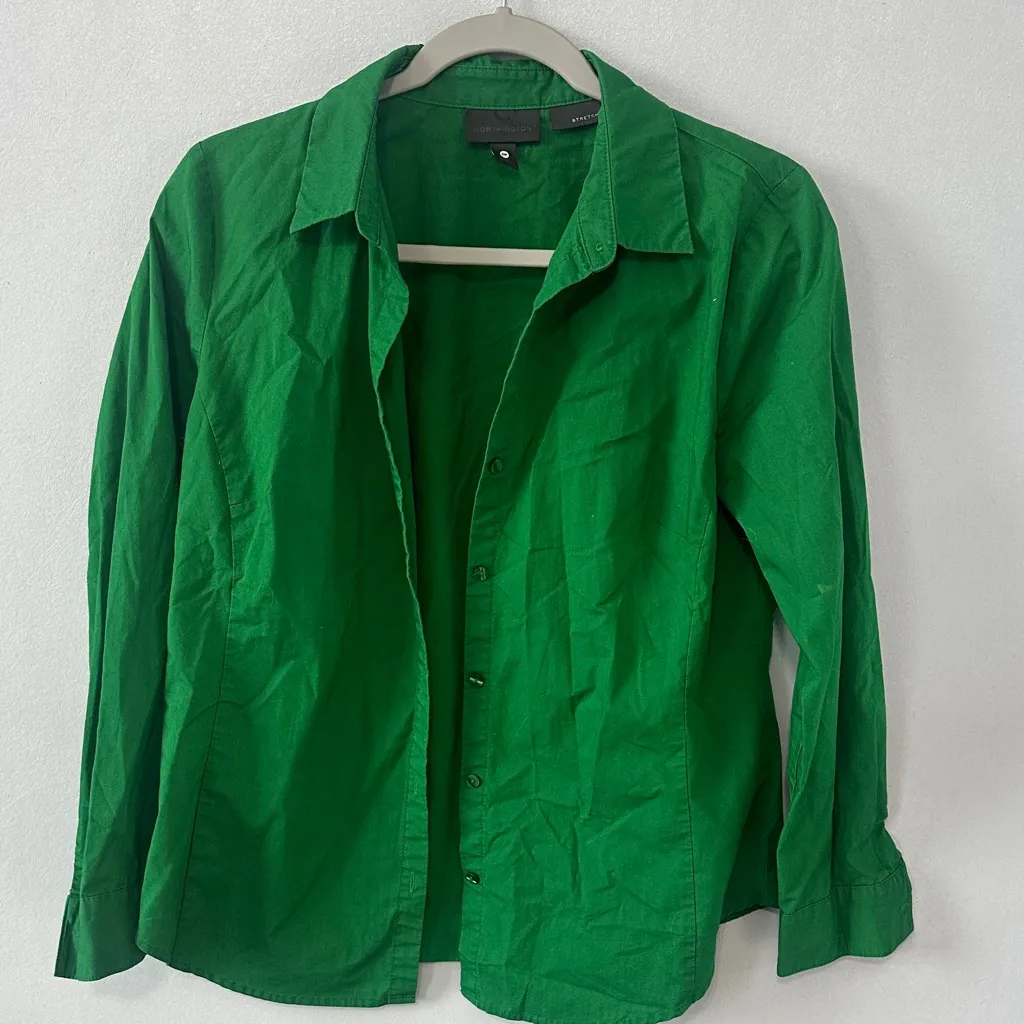 Worthington Button-Up‎ Blouse - Image 2