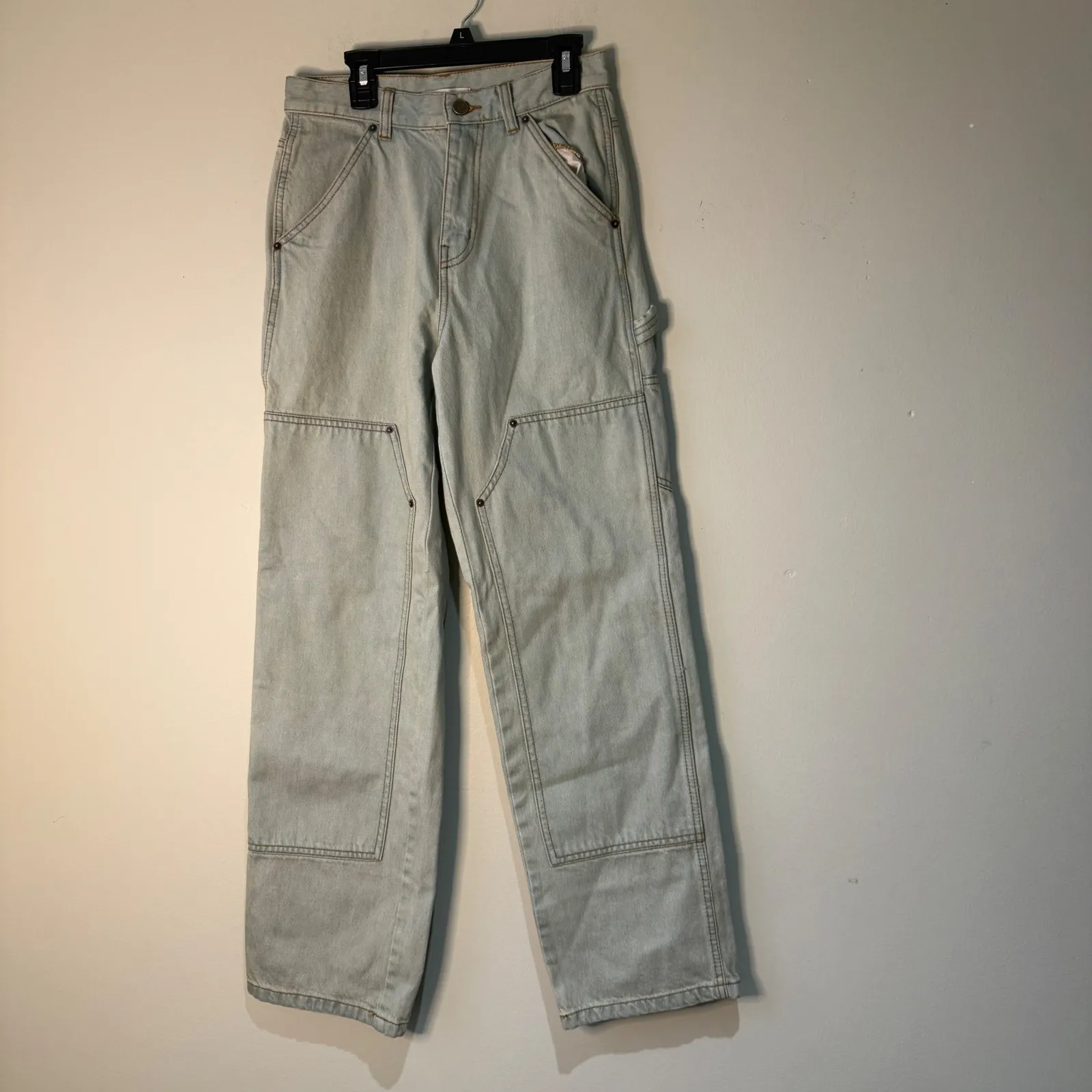 BDG Urban Outfitters High Rise Carpenter Jeans Light Wash Size 26 - Image 2