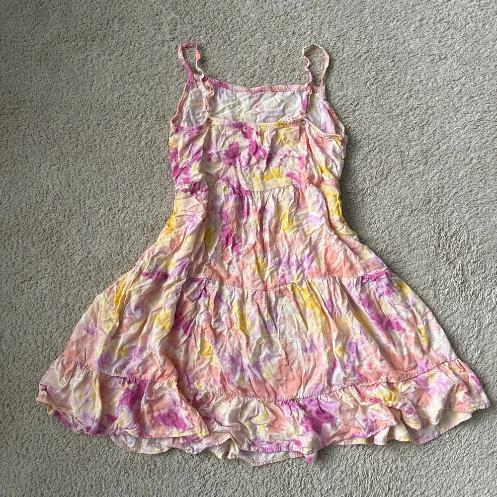No Comment Mini Colorful Tie-Dye Sundress - Image 3
