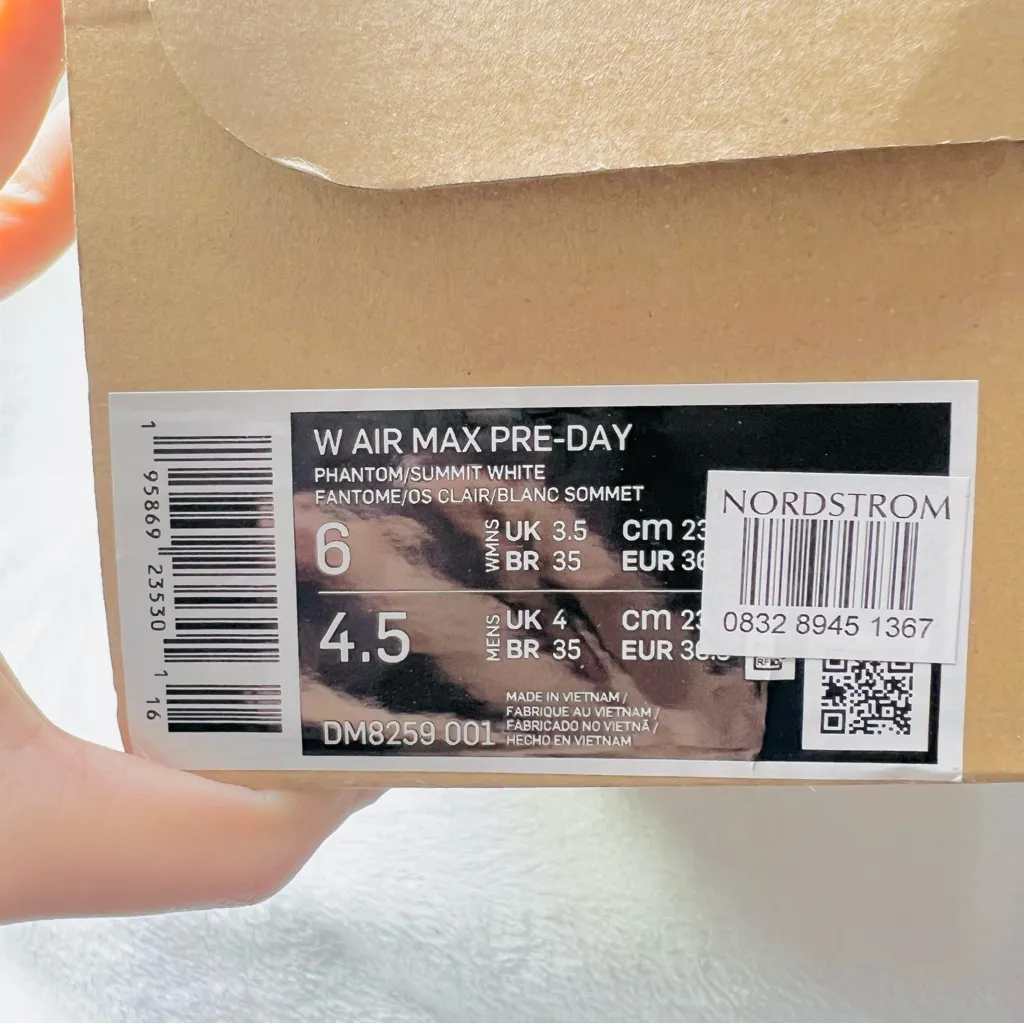 Nike Women's Air Max Pre-Day PHANTOM/SUMMIT WHITE - 6W - Image 10