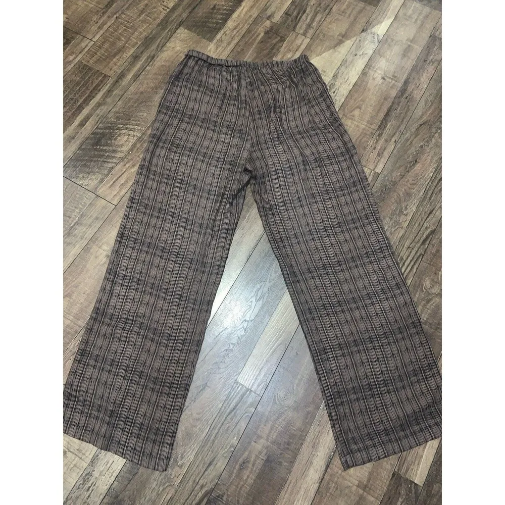 NWOT Saltwater Luxe Los Angeles Mira Pant L Satin boho trouser classic fall $120 - Image 7