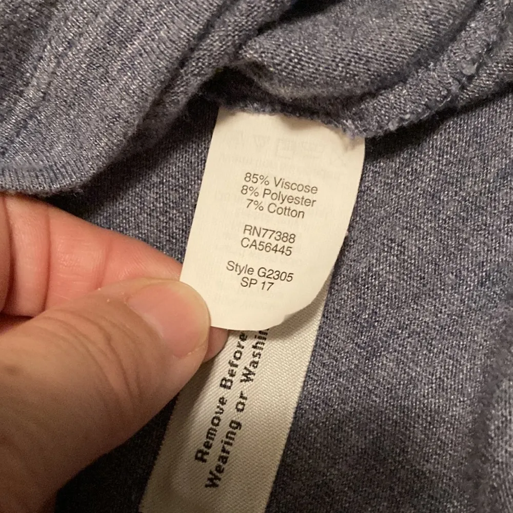 MADEWELL Dress Tank Swing Dress Women’s Size XS Heather Blue Cute - Image 9