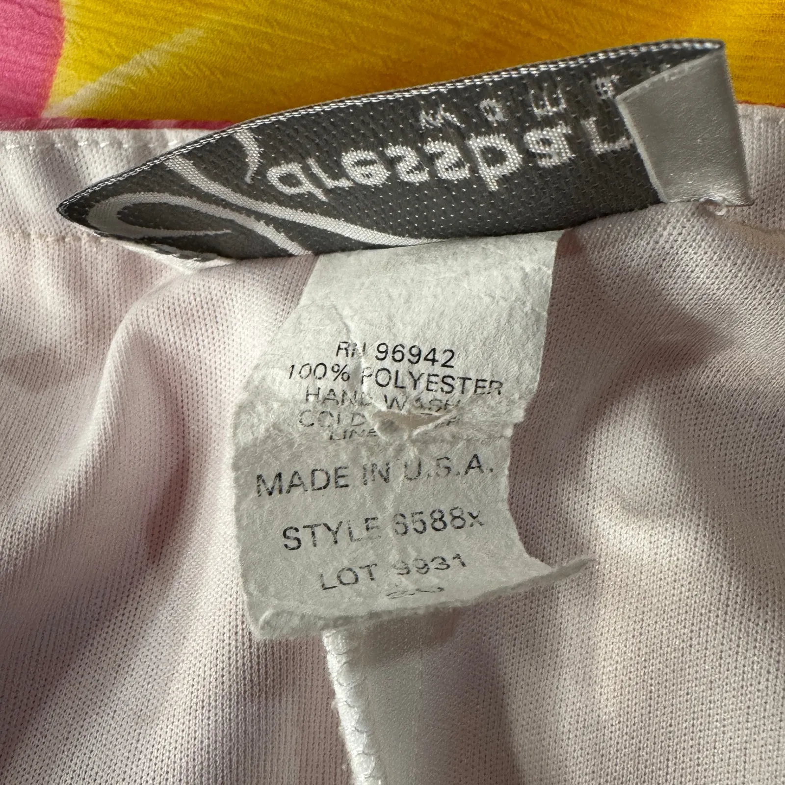 Dressbarn SZ 20 Midi Skirt Floral Ruffled Hem Lined Elastic Waist Pull-On Multi - Image 5