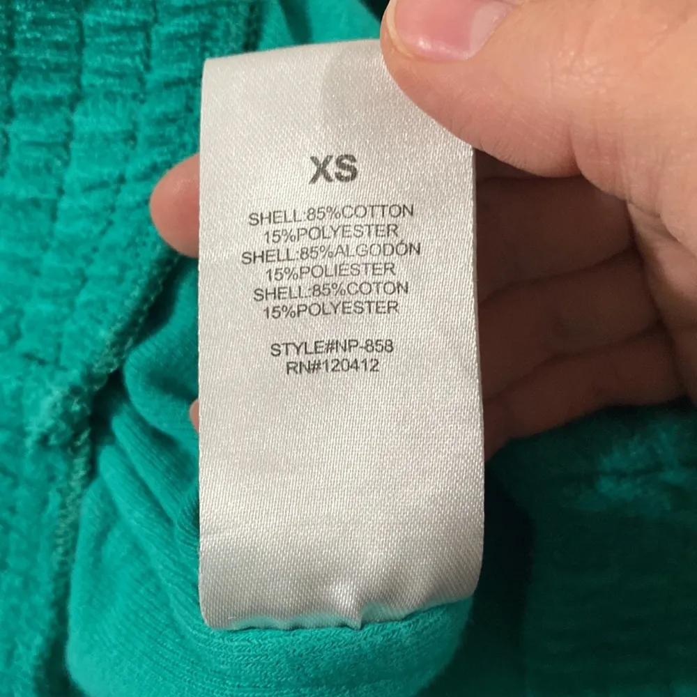 NIA terry cloth varsity shorts in Kelly green size XS - Image 8