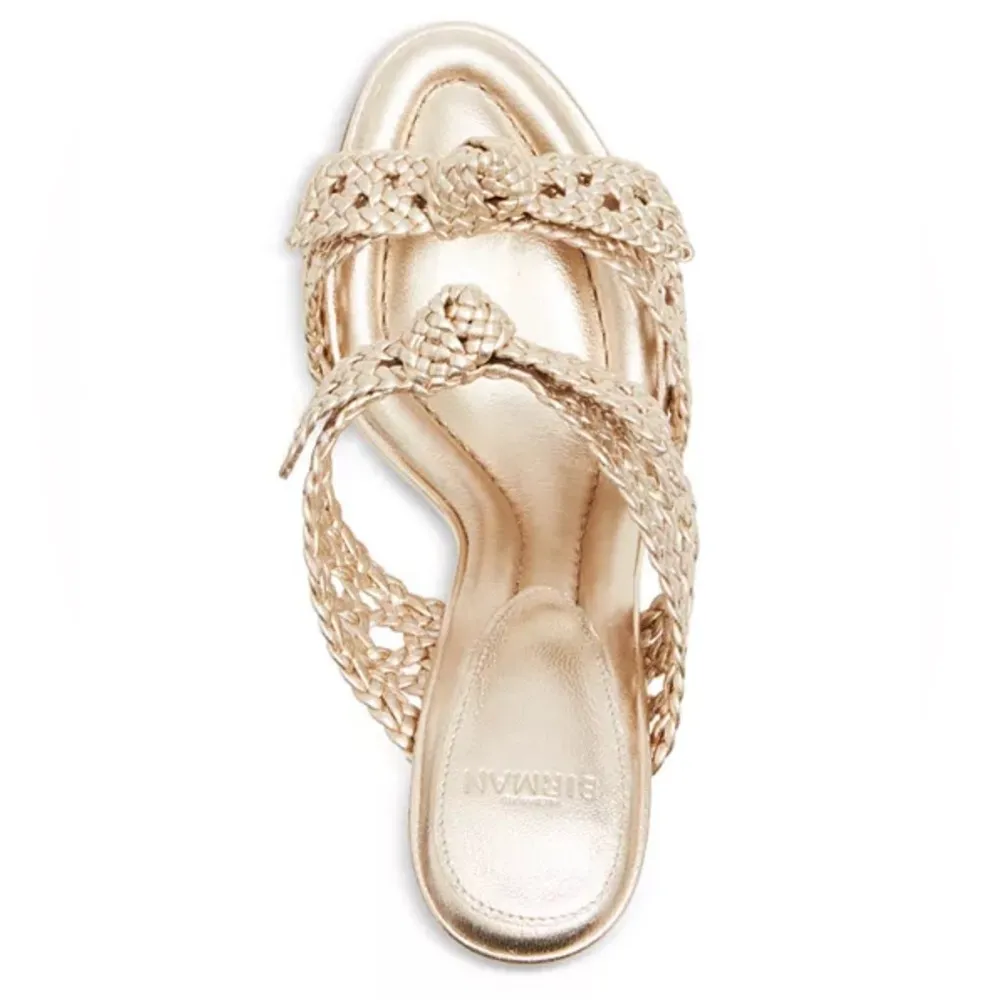 Alexandre Birman Clarita Braided Block Heel Sandals, NWT, Size 36 - Image 3