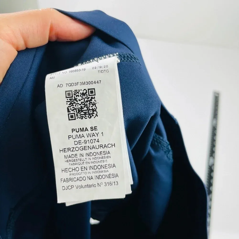 PUMA Golf‎ Ivy Blue Powershape Solid Woven Skirt Size XS - Image 10