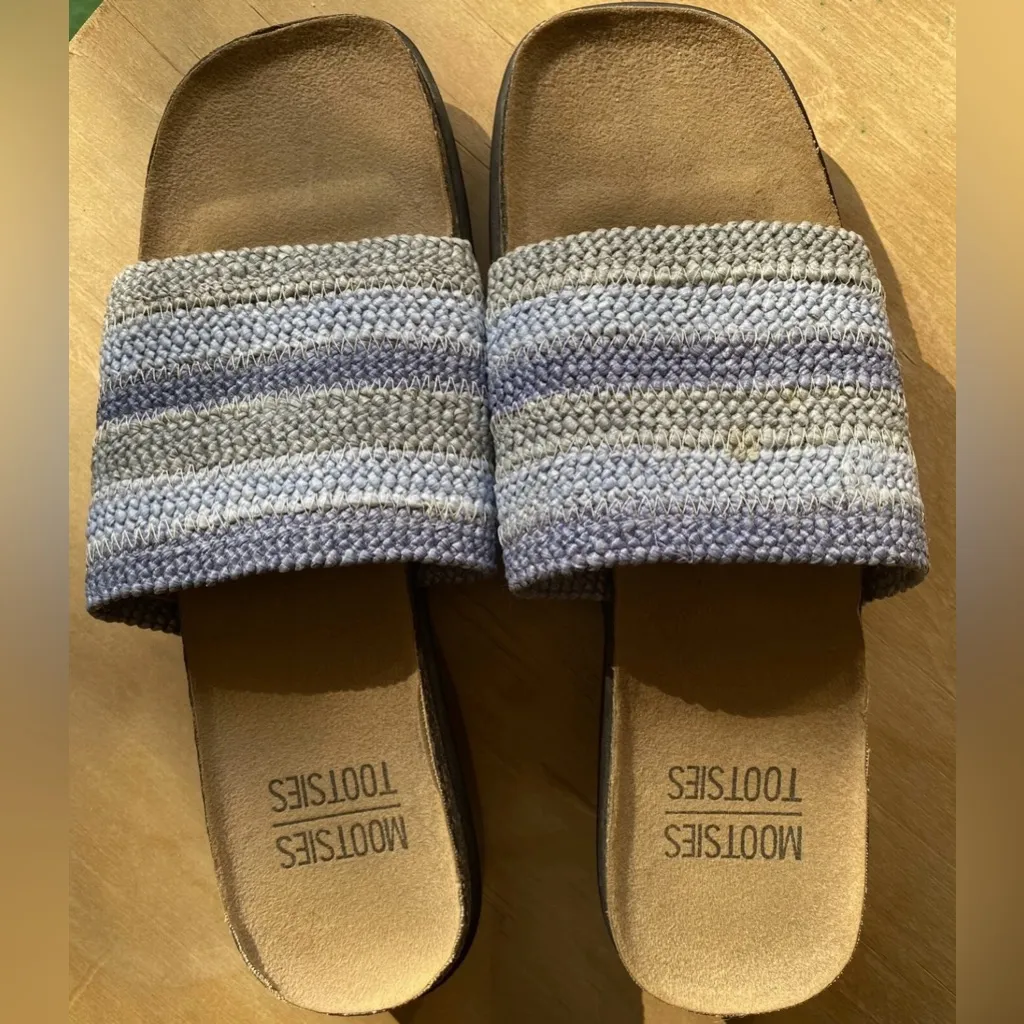 Mootsies Tootsies Womens Size 8M Sandals Colorful Slip-on Open-Toe Fabric Casual - Image 4