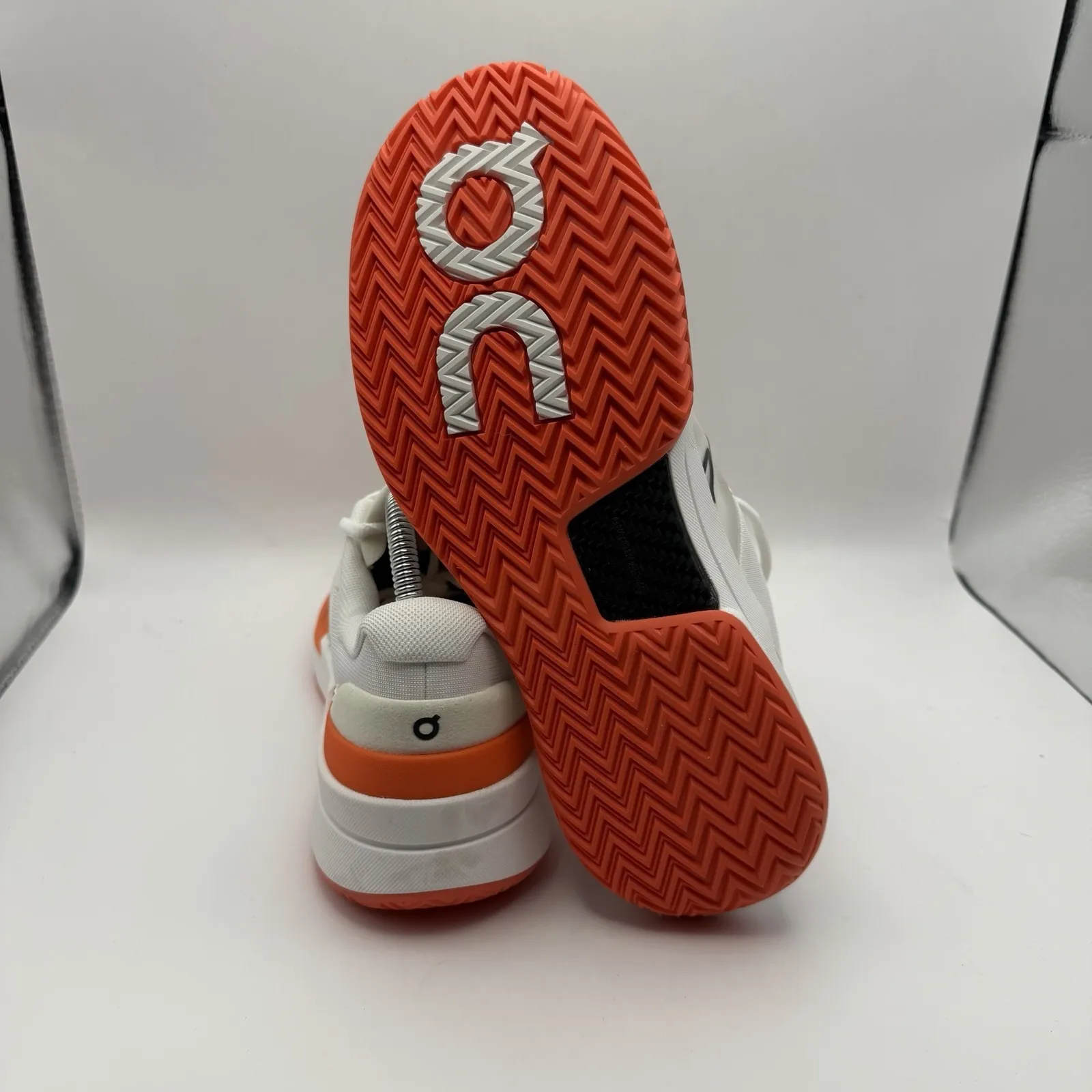 On Cloud The Roger Pro 2 Tennis Shoe Size 9.5 Womens White/Flame NEW White - Image 5