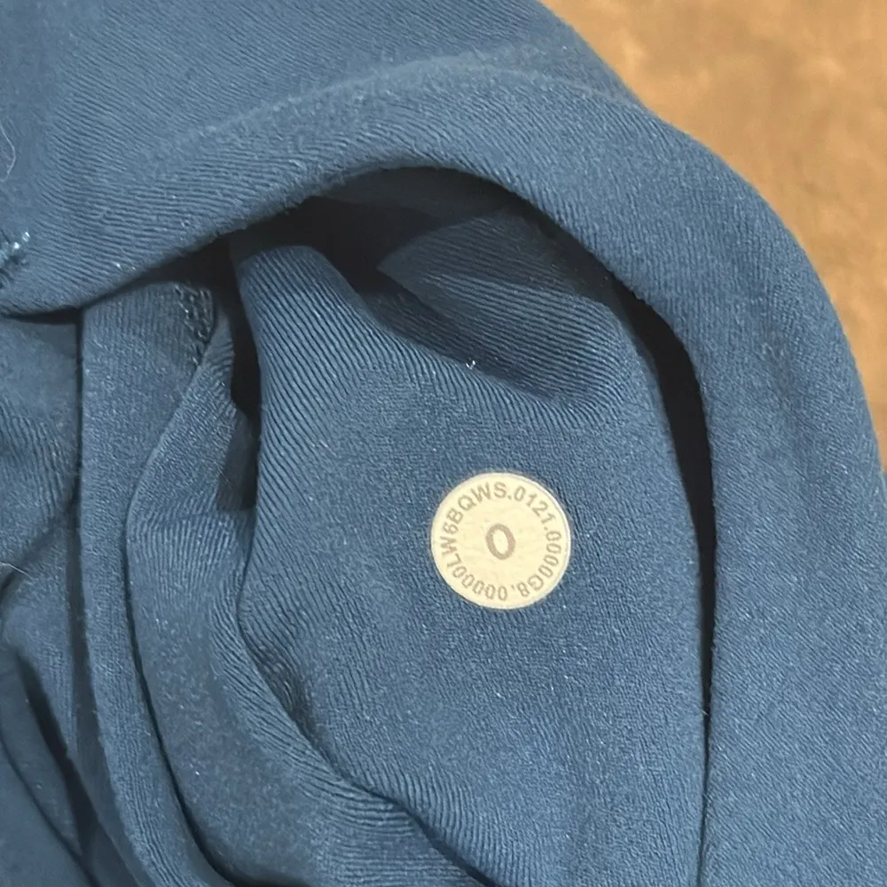 Lululemon Align Wide Leg crop pant. 21inches inseam. Color- teal. Size- 0 - Image 6