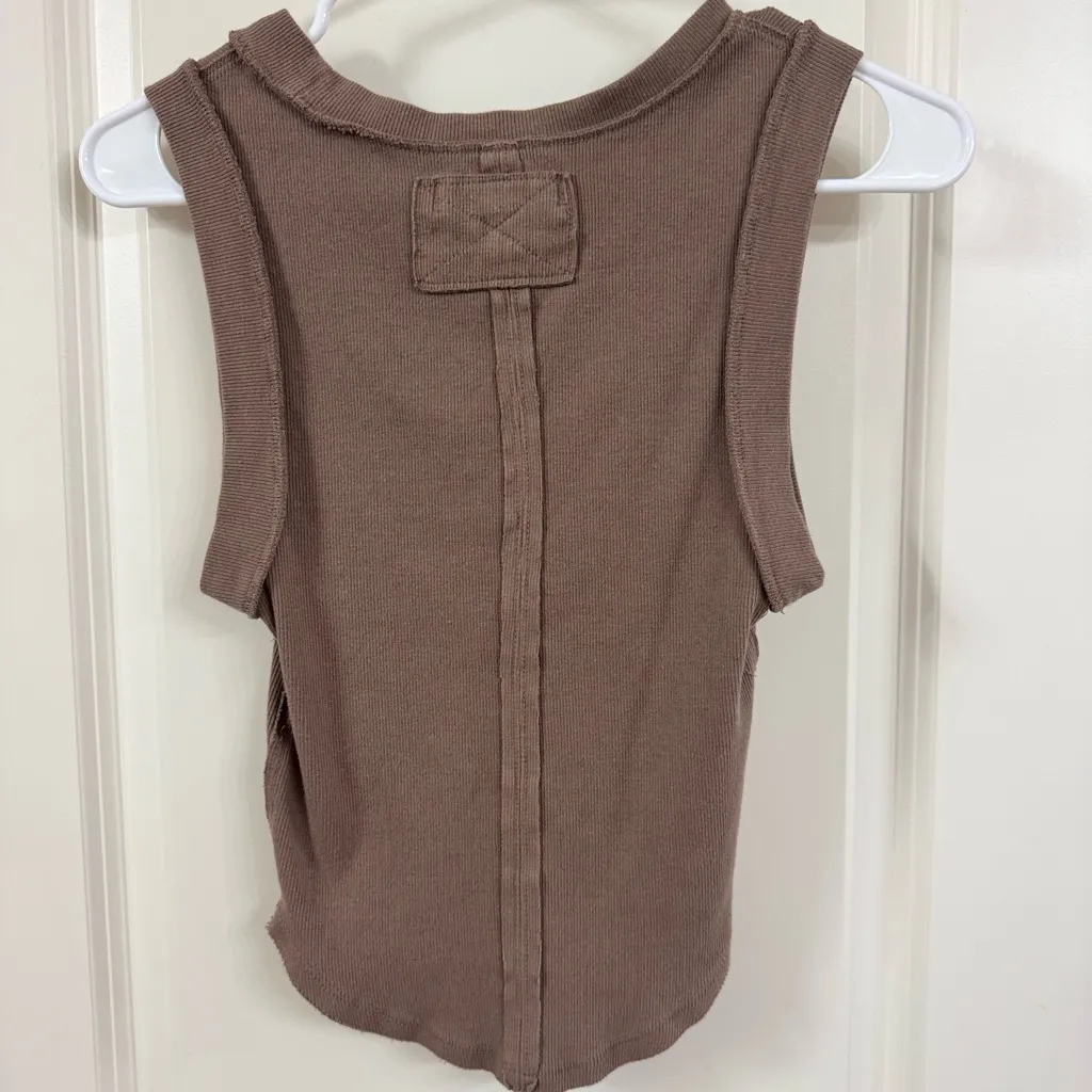 We The Free Tan Muscle Tee - Image 3