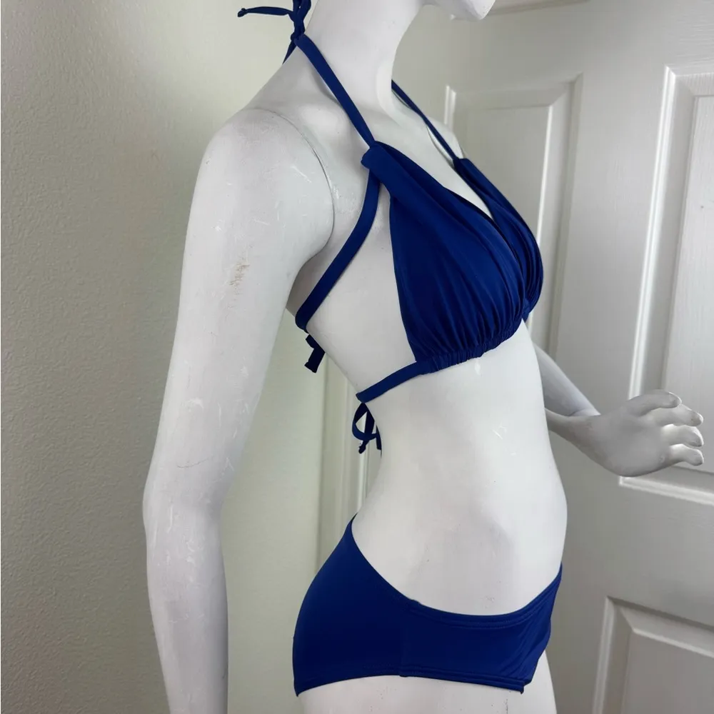 Blanca womens Island Goddess Halter Triangle Swimsuit Top Size 6. - Image 6