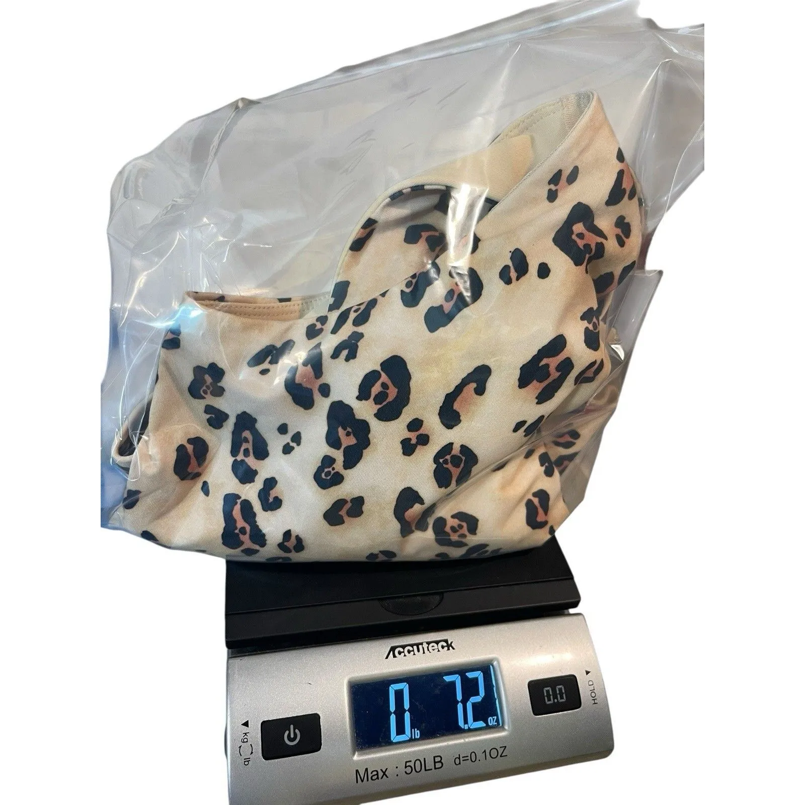 Fabletics Ella High Impact Sports Bra Leopard Print 2X 18-20 High Support NWT - Image 5