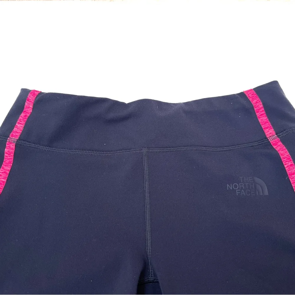 The North Face Soft Athletic Navy Blue Capri Leggings - Image 3