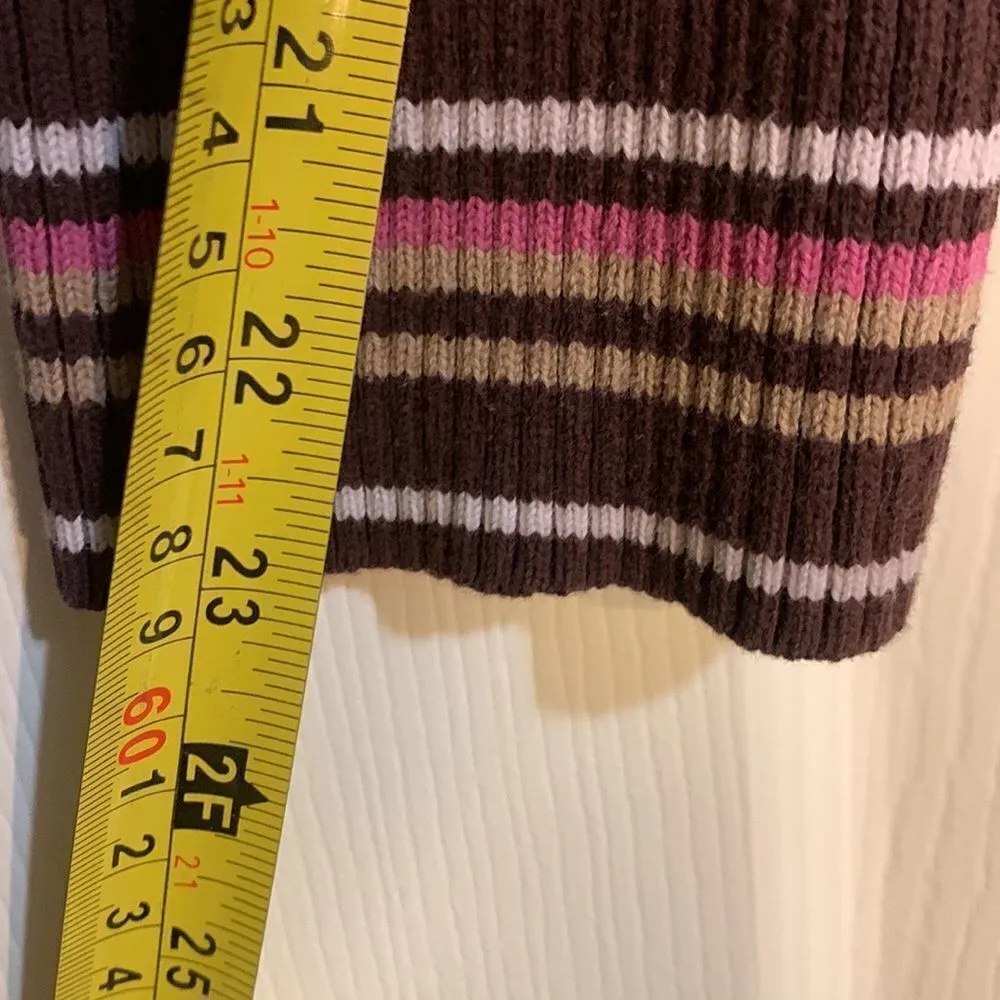 Basic Editions Size Small Turttle Neck Pink - Image 4