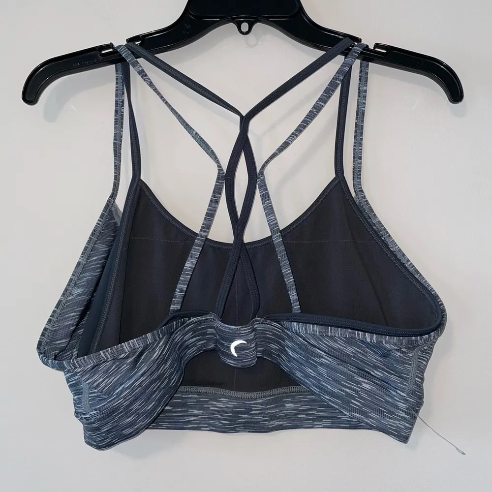 Zyia Active Heather Gray Strappy Luxe Sports Bra Size XL - Image 7