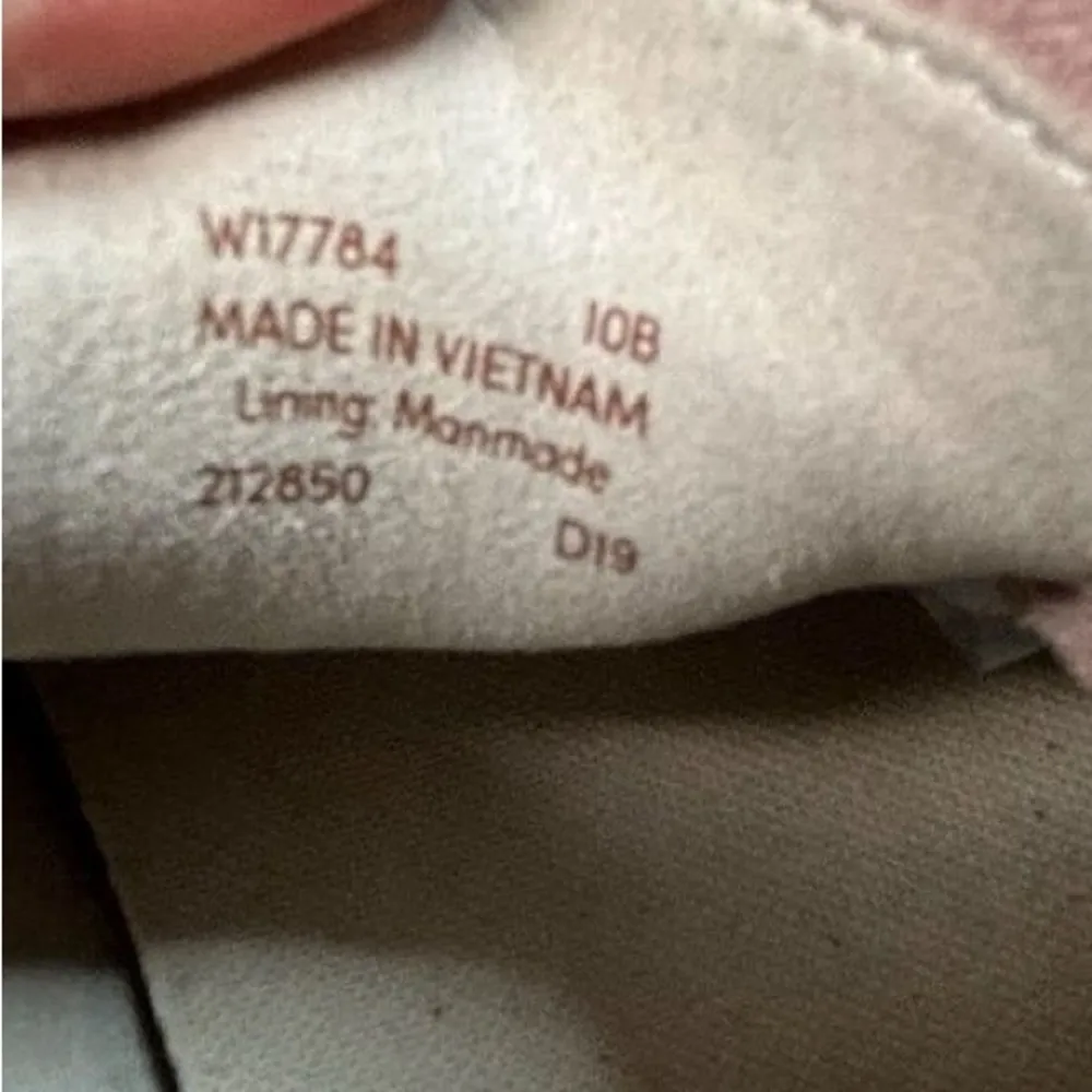 Cole Haan Women's Beige Pink Hue Slip-On Sneakers Size 10 Scallop Casual Shoes - Image 12