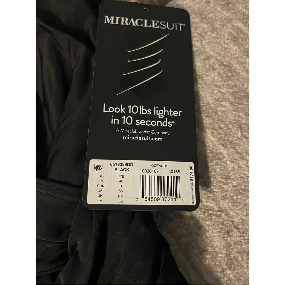 Miraclesuit Must Haves Oceanus One Piece Swimsuit nwt size 16 DD cup - Image 6