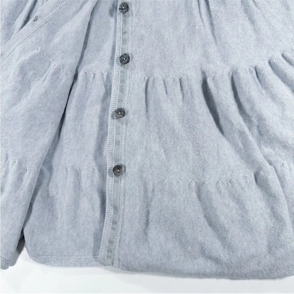 Sundance Cashmere Lambswool Blend True Calling Button Front Cardigan - Image 5