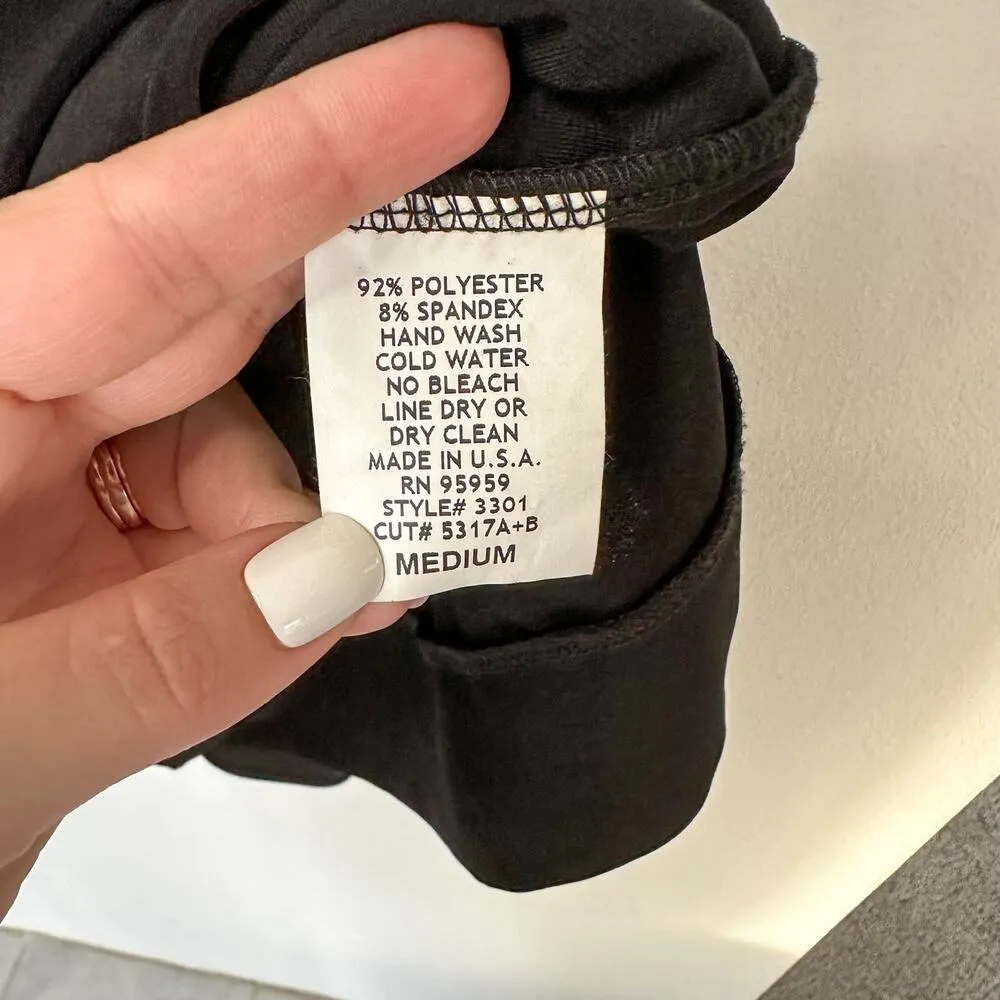 Y2K Dress Mini Halter Dress with Chain Neck Black Size M - Image 6