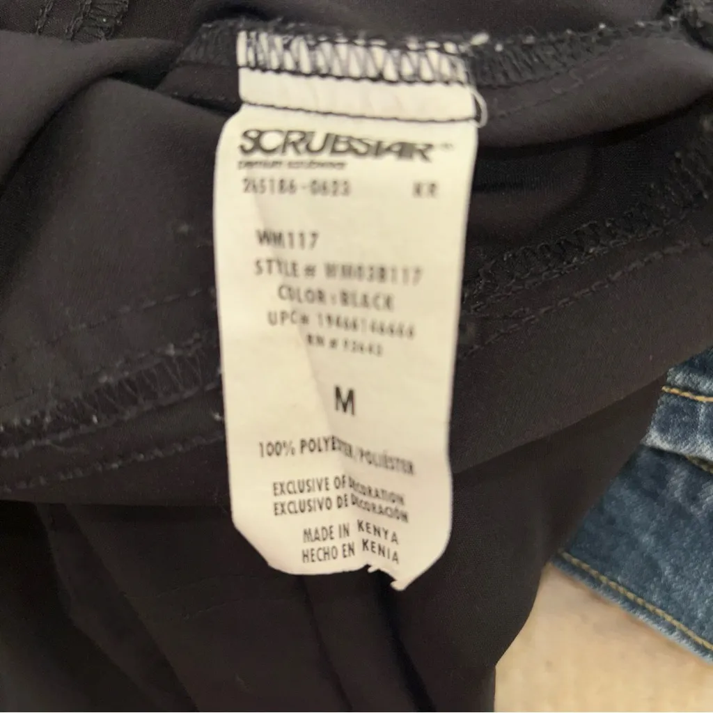 Scrubstar Black Scrub Pants - Image 5