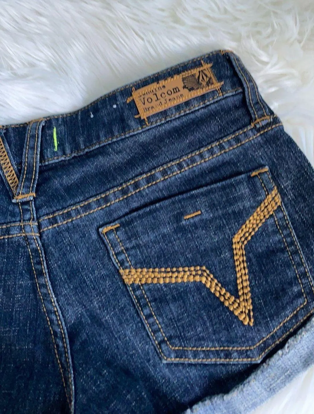 Volcom Denim Shorts Size 1 - Image 4