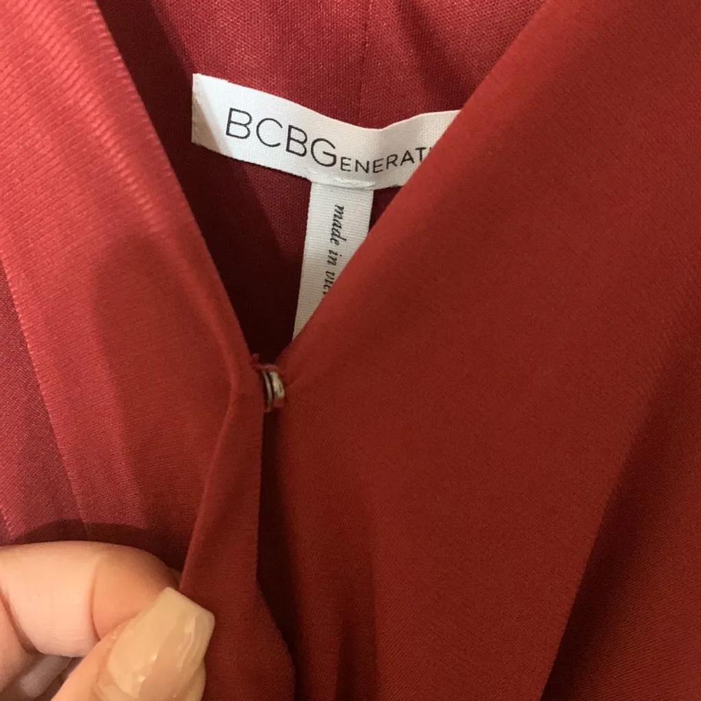 BCBGeneration drape racerback dress - Image 3