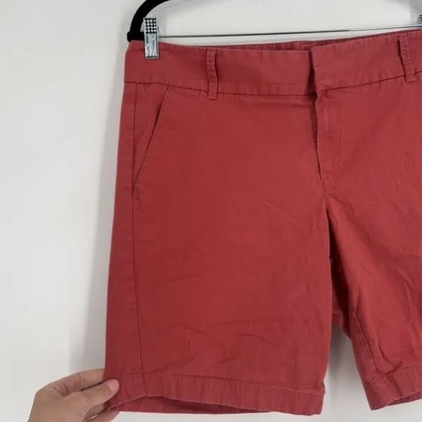 J.‎ Crew Women’s 9" Frankie bermuda chino short Size 14 Pink - Image 6