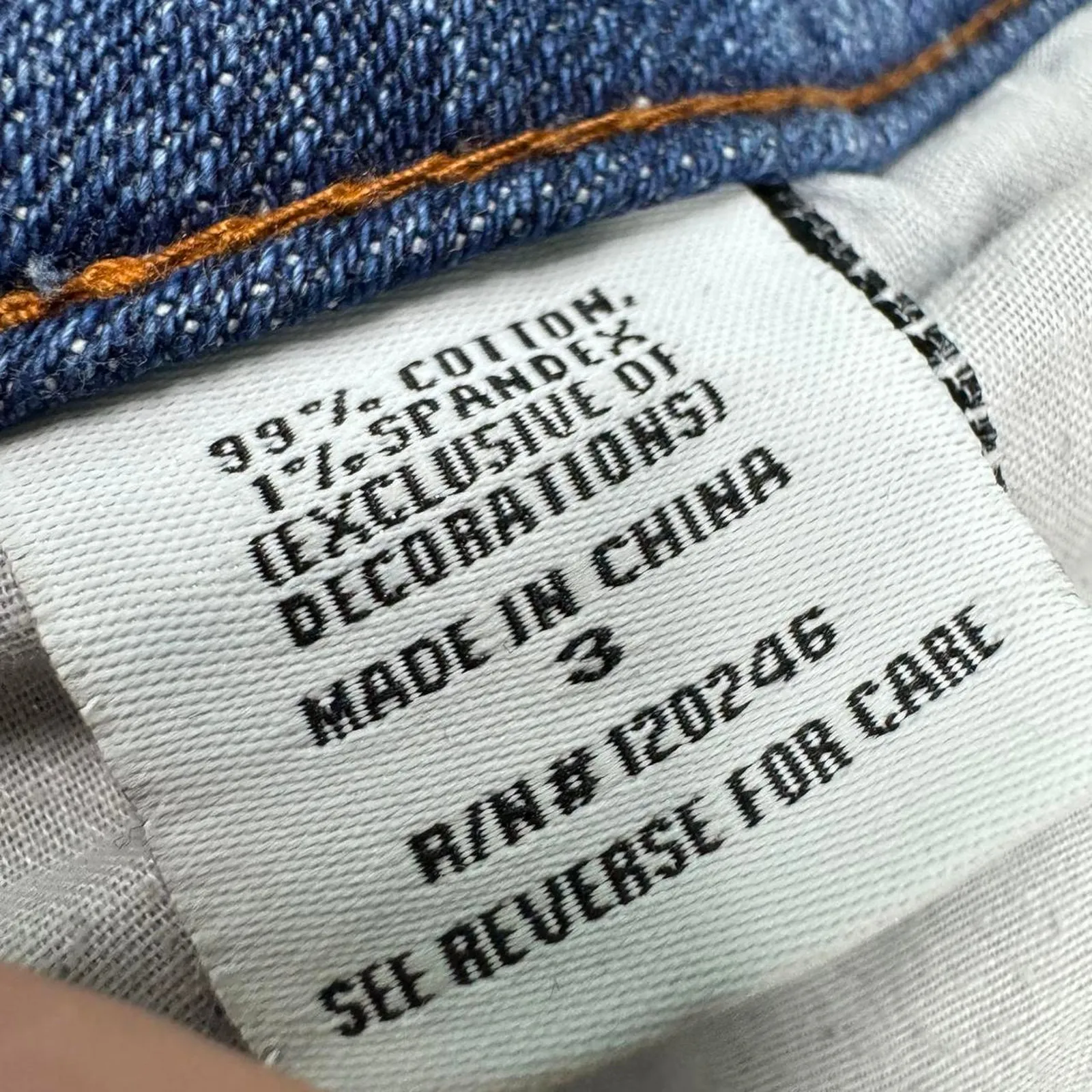 Low Rise Micro Mini Shorts Peace Sign Pocket Design SZ 3 Indie Sleaze Y2k 2010s - Image 7