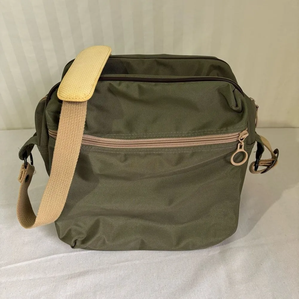 Vintage Samsonite Green Crossbody Bag - Image 2