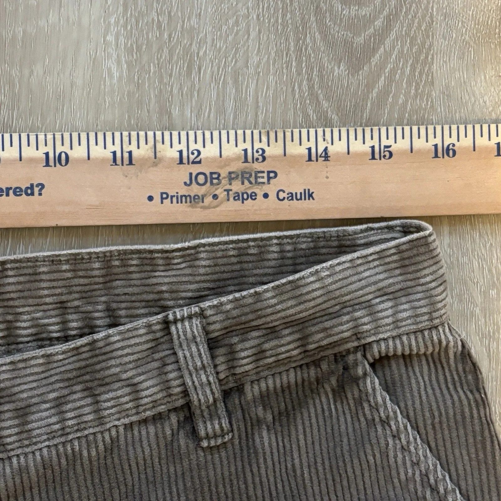 VTG Woolrich Corduroy Pants Womens Sz12  Loren Highrise Pockets 1964 Dark Logan - Image 6