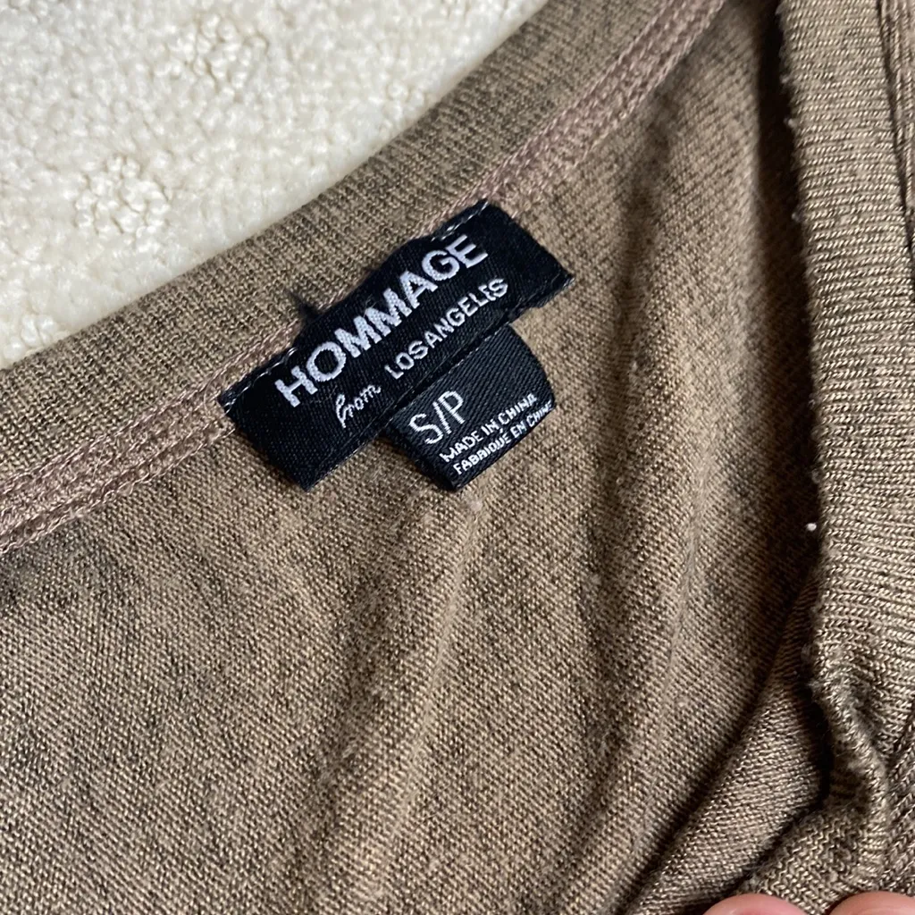 Brown sequin sweater - Image 2