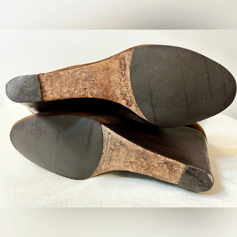 Cole Haan Women’s Cora Wedge Chestnut Suede Boot Size 10 - Image 12