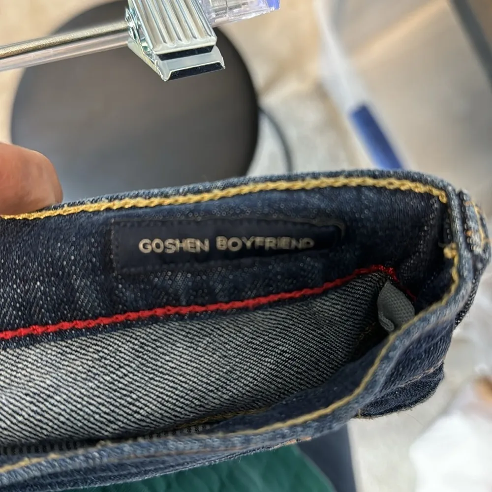 Tommy Hilfiger Goshen Boyfriend Boot Cut Womens Mid Rise Jeans cropped - Image 10