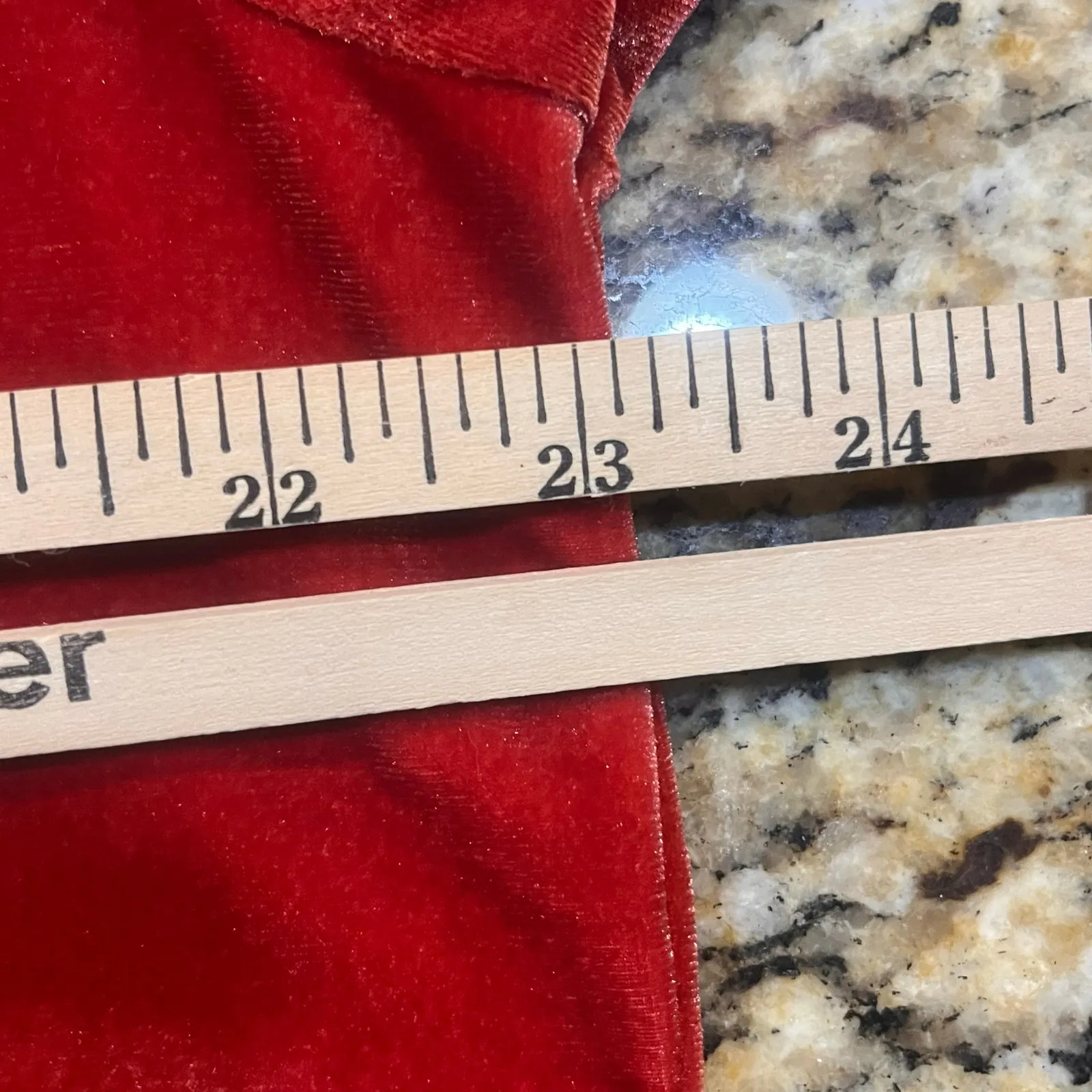 Vintage Jaclyn Smith XL Red Velvet Zip Jacket Lace Trim Holiday Glam Lounge Top - Image 6