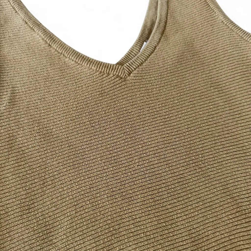 Wishlist Mustard Knitted Tank Top - Image 2