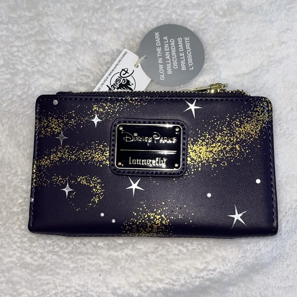 Disney Parks | Loungefly | Wish Star Glow in the dark Wallet | NWT - Image 2