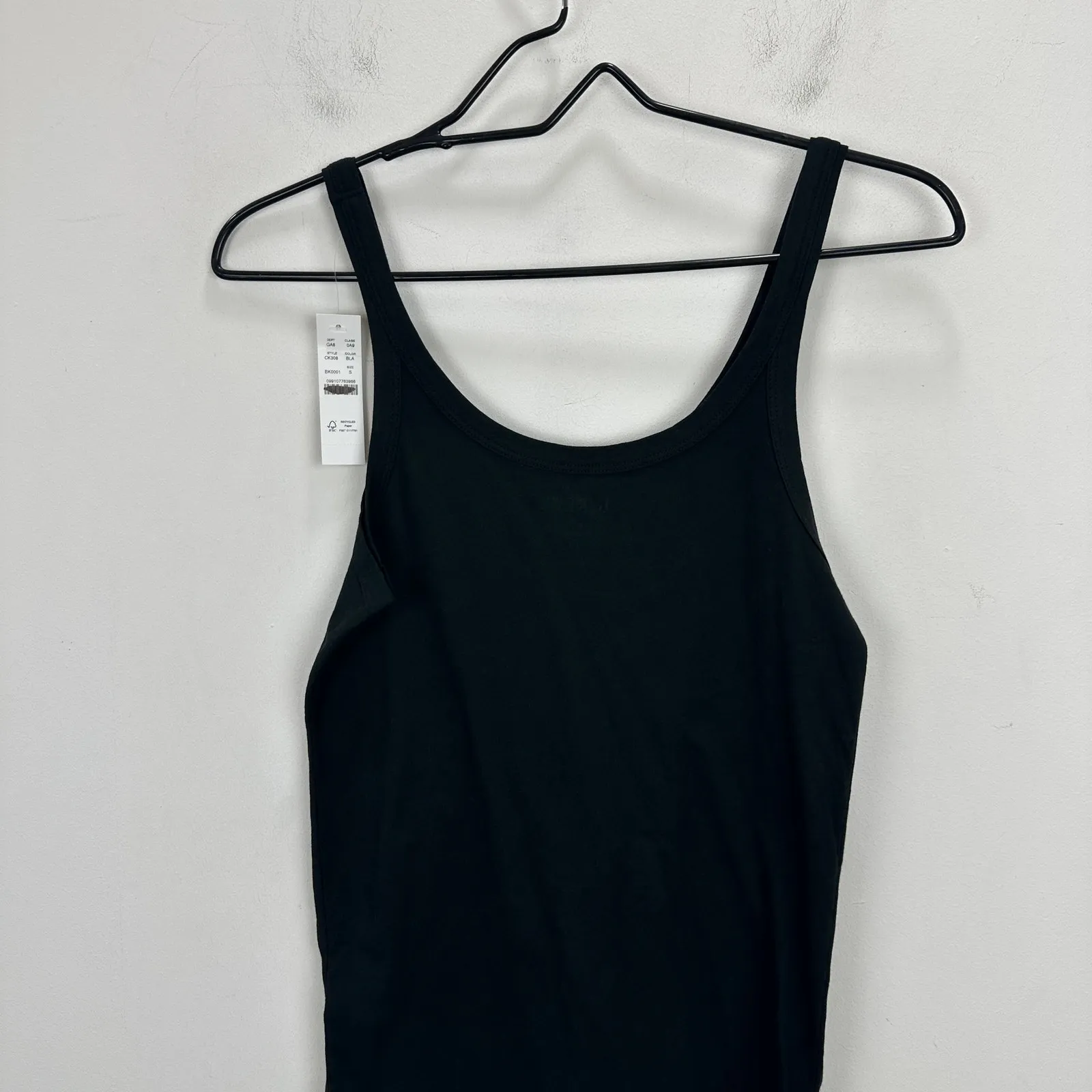 J.Crew Feather Jersey Slim Fit Tank Top Black Cotton Classic Lightweight S NWT - Image 8