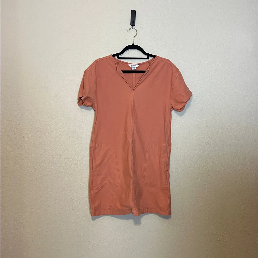 Athleta Farallon Dress sun baked clay orange size XS - Image 4