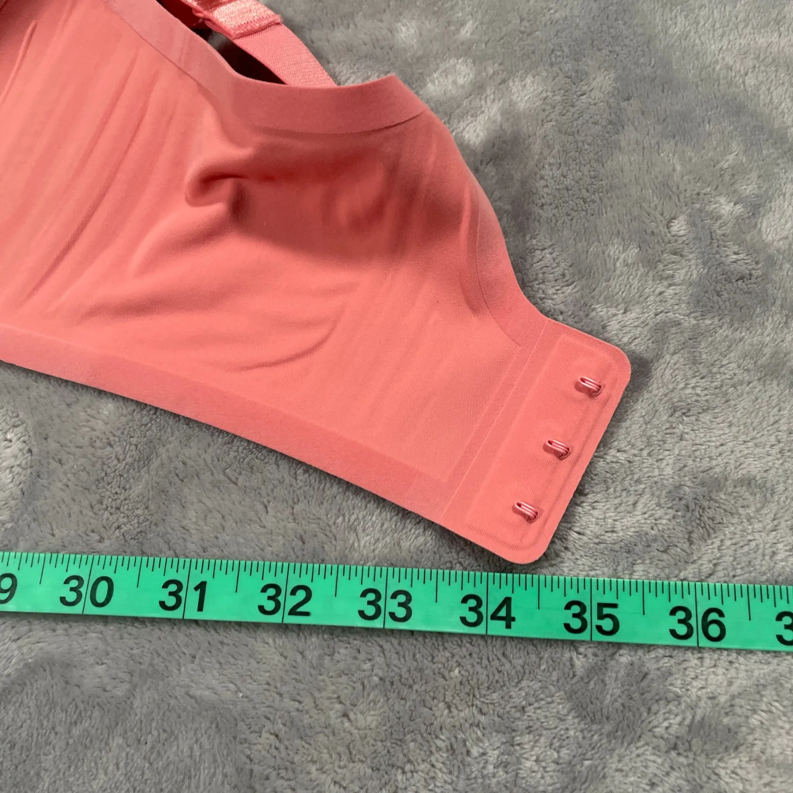 Eby Bra Womens XLDD Pink Wirefree Pain Free Support Comfort Adjustable New Size XL - Image 5