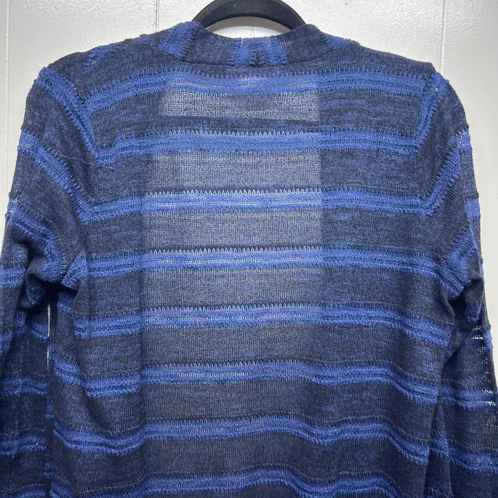 Motherhood  Maternity Open Front Long Sleeve Striped Boho Cardigan Size Large - Image 8