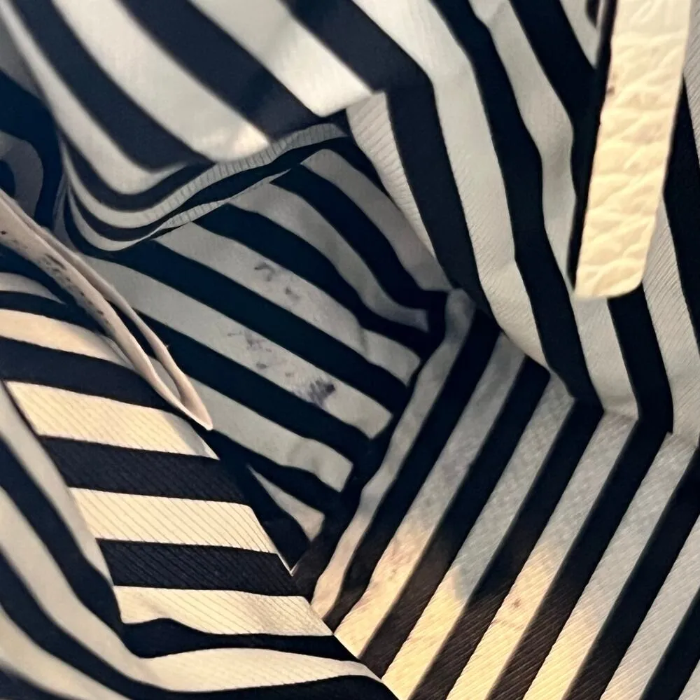 Kate Spade Southport Avenue Carmen Convertible Satchel Handbag Purse cream black - Image 11