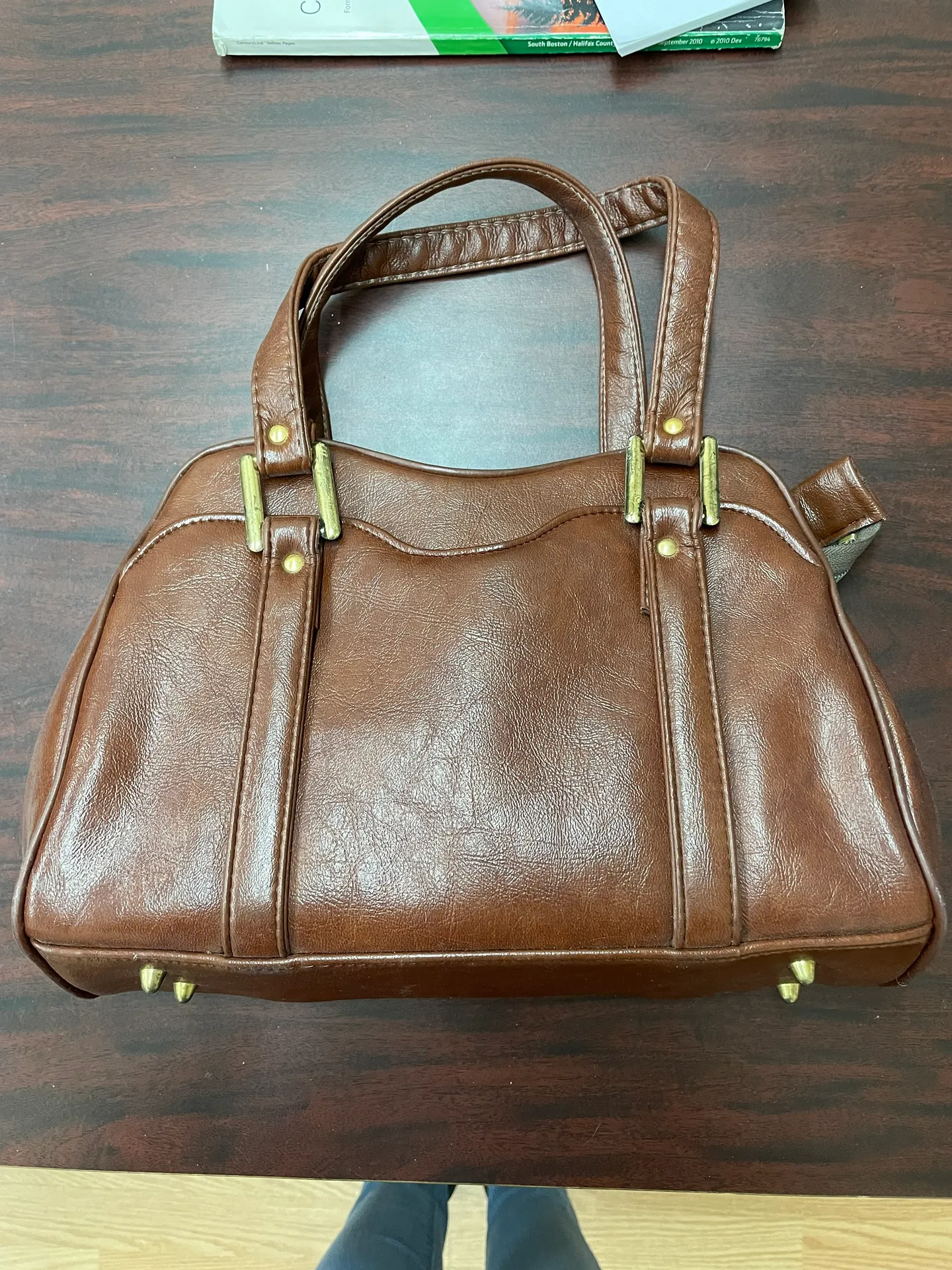 YKK Brown Purse - Image 2