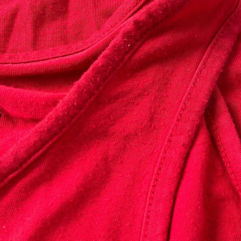 Disney Parks Minnie Mouse Womens Tank Top Sz S Polka Dots Bow Vacation Graphic - Image 10