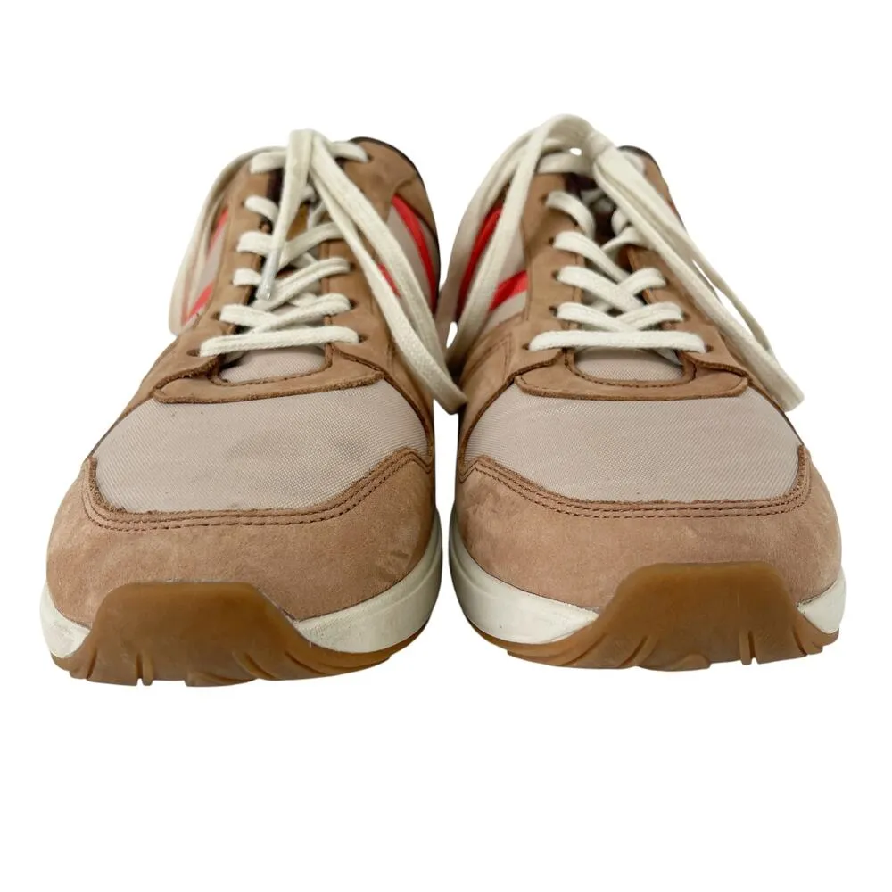 VIONIC Curran Rechelle Nylon Nubuck Lace Up Casual Sneakers Toffee Pink Size 9 - Image 4